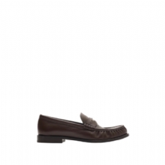Burberry Men Leather Cadet Loafers Treacle brown 81187571