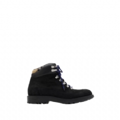 Burberry Men Suede Moor Hiking Boots​ Black 81116741