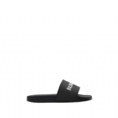Burberry Men Logo Slides Black/white 81236011