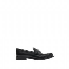 Burberry Men Leather Cadet Loafers Black 81187521