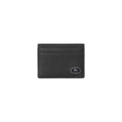 Burberry Men Knight Stamp Card Case Black 81131011