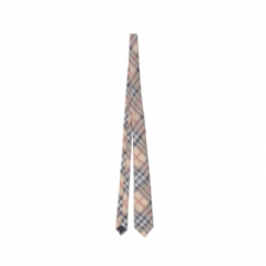 Burberry Men Check Silk Tie Sand beige 81206661​