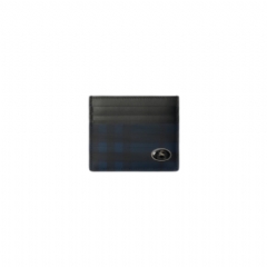 Burberry Men Tall Check Card Case​ Navy 81145441