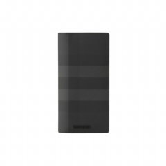 Burberry Men Check Continental Wallet Charcoal 80701991