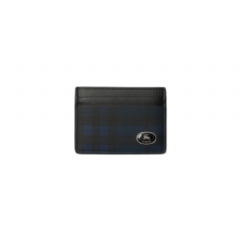 Burberry Men Check Card Case​ Navy 81145431