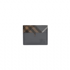 Burberry Men Tall Pop Check Card Case​ Wave blue 81234691