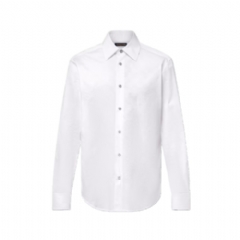Louis Vuitton Men Damier Long-Sleeved Shirt 1AIHSE