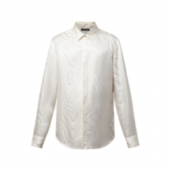 Louis Vuitton Men Silk-Blend Classic Evening Shirt 1AHVVA