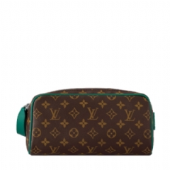 Louis Vuitton Men Dopp Kit Borneo Green M12639