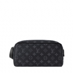 Louis Vuitton Men Dopp Kit Monogram Eclipse Canvas M46354