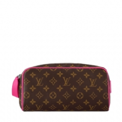 Louis Vuitton Men Dopp Kit Pondichery Pink M12641