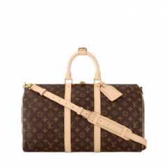 Louis Vuitton Men Keepall Bandoulière 45 Monogram Canvas M41418