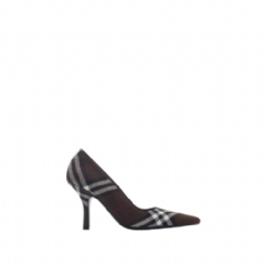 Burberry Women Check Dame Pumps​ Mahogany brown 81141311