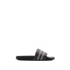 Burberry Women Check Slides Mahogany brown 81141201