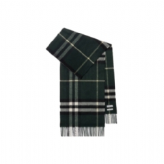 Burberry Women Check Cashmere Scarf Anchor 81126291