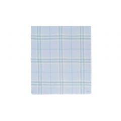 Burberry Women Wide Check Wool Scarf Cirrus blue 81229221