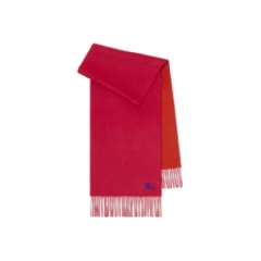 Burberry Women Reversible Cashmere Scarf Tart/roux 81100151