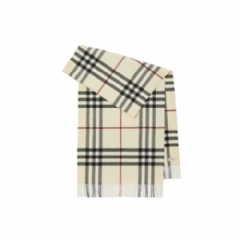 Burberry Women Wide Check Cashmere Scarf Stone 80734861