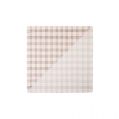 Burberry Women Check Wool Silk Scarf Bow pink 81179971