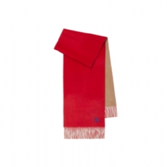 Burberry Women Reversible Cashmere Scarf Pillar/camel 80778231