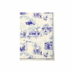 Burberry Women London Landmarks Wool Silk Scarf Knight 81129791