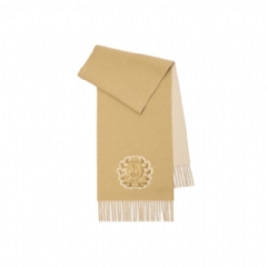 Burberry Women B Crest Cashmere Scarf Sand beige 81195681