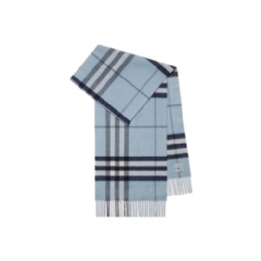 Burberry Women Check Cashmere Scarf Bank 81126361