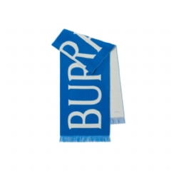 Burberry Women Logo Wool Scarf Knight 81129821