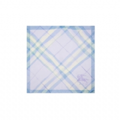 Burberry Women Watercolour Check Silk Scarf Lilac purple 81199611