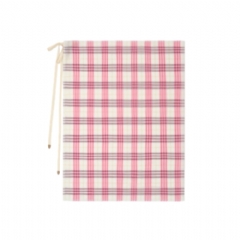 Burberry Women Check Cotton Sarong Aubergine purple 81225181