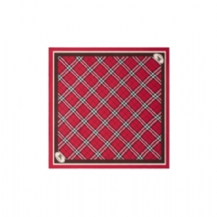 Burberry Women Check Silk Scarf Post 81130471