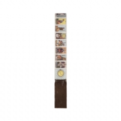 Burberry Women Skinny Tarot Silk Scarf Seaside blue 81261631