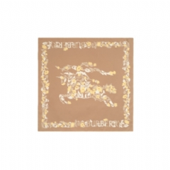 Burberry Women Floral EKD Silk Scarf Sand beige 81256381