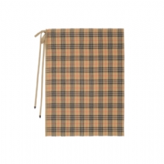 Burberry Women Check Cotton Sarong Sand beige 81236371