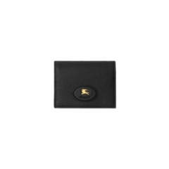 Burberry Women Bloomsbury Folding Card Case​ Black/black calico 81204921