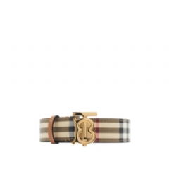 Burberry Women Check TB Belt Archive beige/light gold 80944021