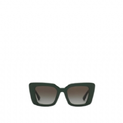 Burberry Women EKD Cat-eye Sunglasses Dark green 40849741