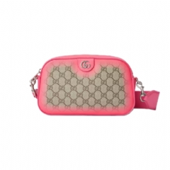Gucci Women Small GG crossbody bag beige GG fabric 752591 FAFG8 9749