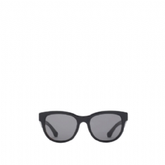 Burberry Women Check Round Sunglasses Black/check 40840091