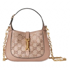 Gucci Women Gucci Jackie 1961 crystal mini bag 861877 FAFMK 9847