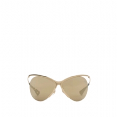 Burberry Women Metal Pilot Sunglasses Gold 40851781