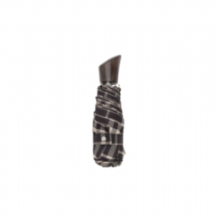 Burberry Women Check Folding Umbrella Black/calico beige 81220301