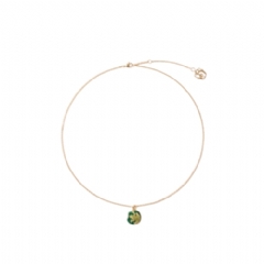 Burberry Women Frog Charm Necklace Gold/multicolour 81120281