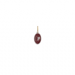 Burberry Women Knight Stamp Enamel Charm Sash purple/silver 81147931