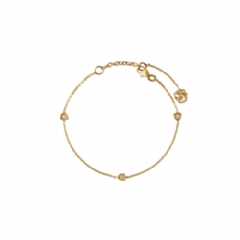 Burberry Women Shield Chain Bracelet Gold/clear 80911891