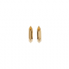 Burberry Women Hollow Spike Earrings Gold 80747561