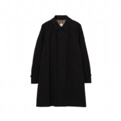 Burberry Men Mid-length Lightweight Camden Car Coat Black 80188101  