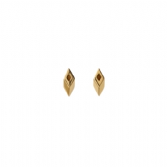 Burberry Women Hollow Stud Earrings Gold 80747821