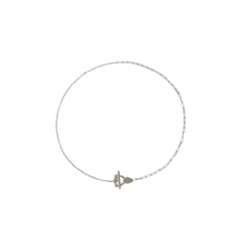 Burberry Women Shield Necklace Silver 81054321