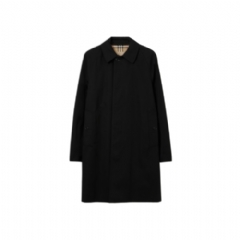 Burberry Men Mid-length Camden Heritage Car Coat Black 80793941